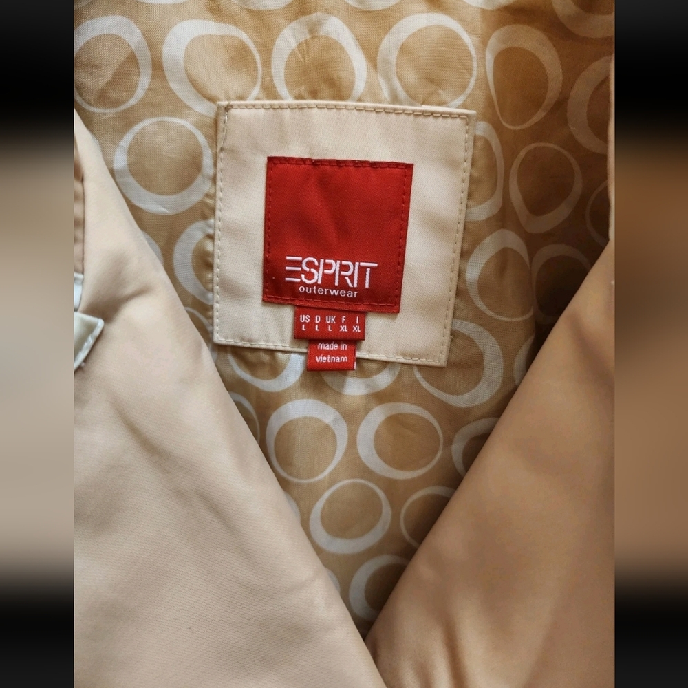 Esprit Women's Tan Jacket - Picture 7 of 9